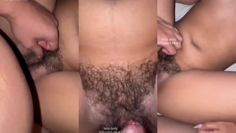 Memek Berbulu Lebat yang sangat Creamy !